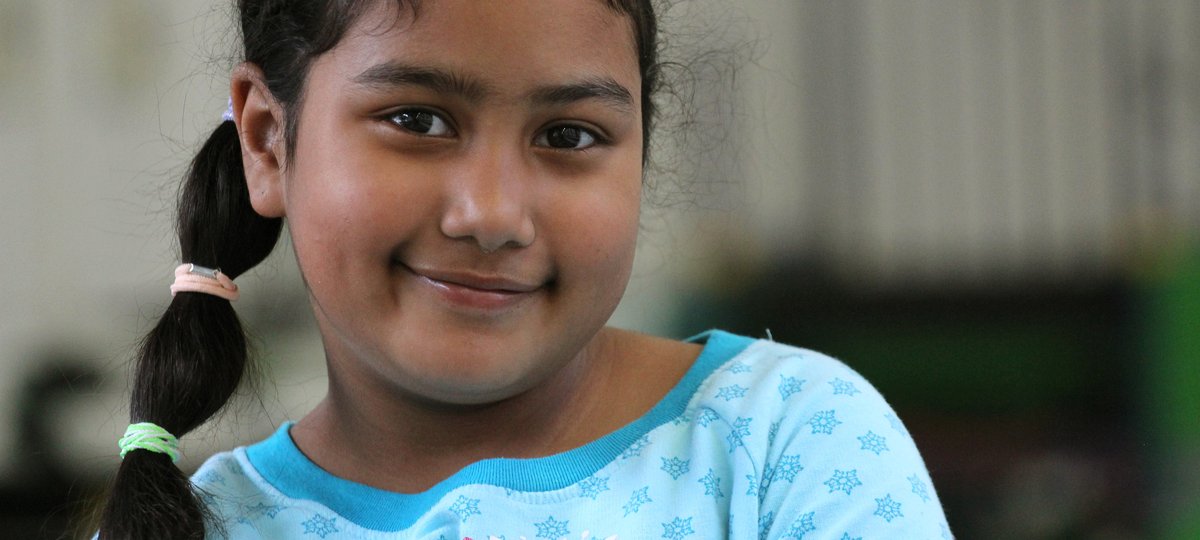 Photo of GOSH patient Trinity