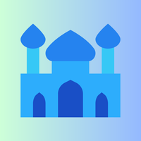 Decorative image showing a mosque