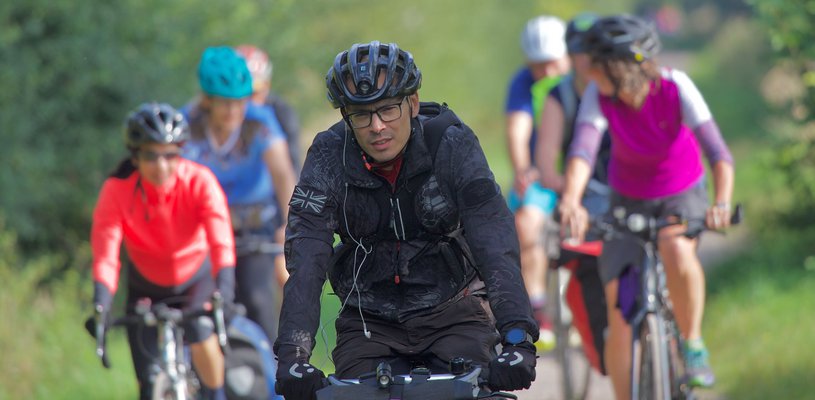 Male cyclist