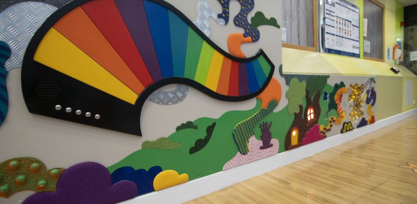 Play area within the Clinical Research Facility