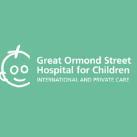 The words "Great Ormond Street Hospital International and Private Care"