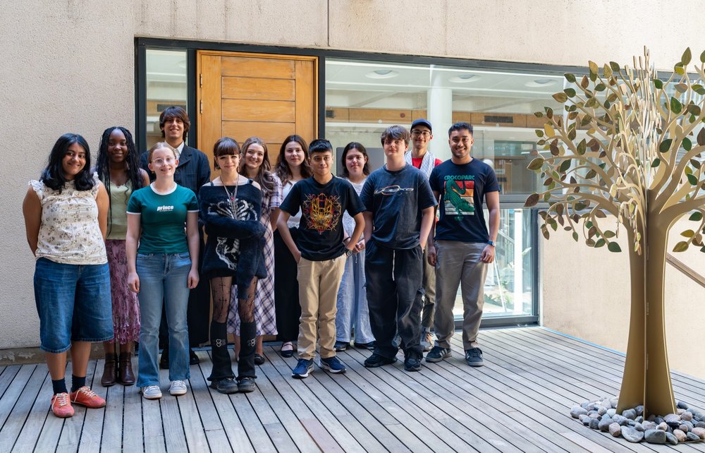 A photo of GOSH Young Persons' Advisory Group (YPAG) members at the 2026 July hybrid meeting